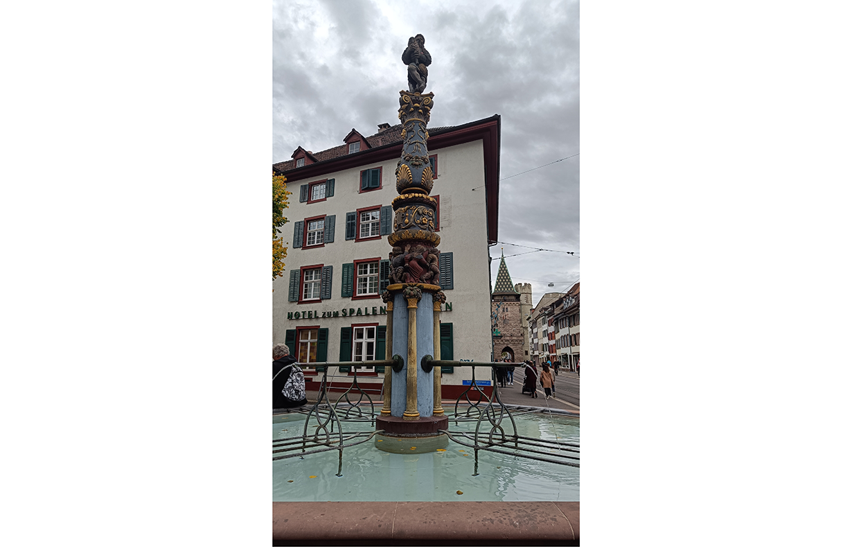 Basel - einer der historischen Brunnen mit Trinkwasserqualität