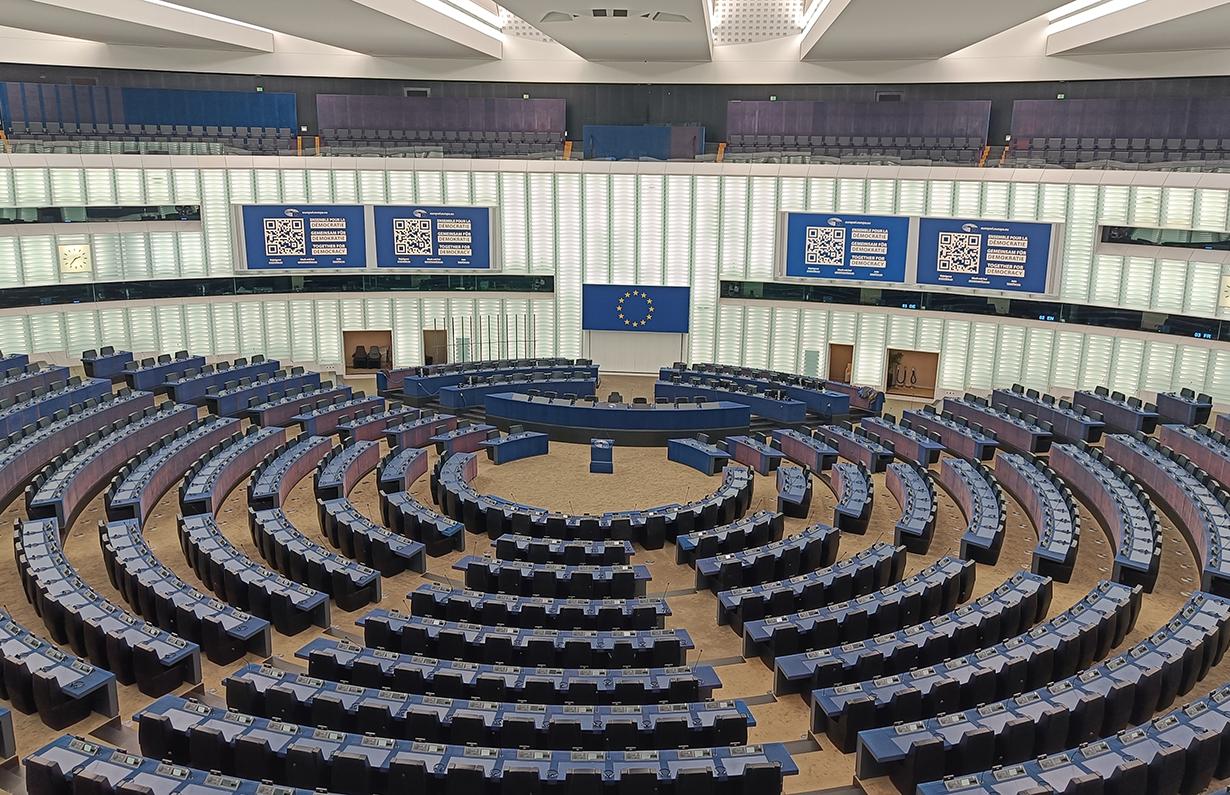 Europäisches Parlament - Plenarsaal